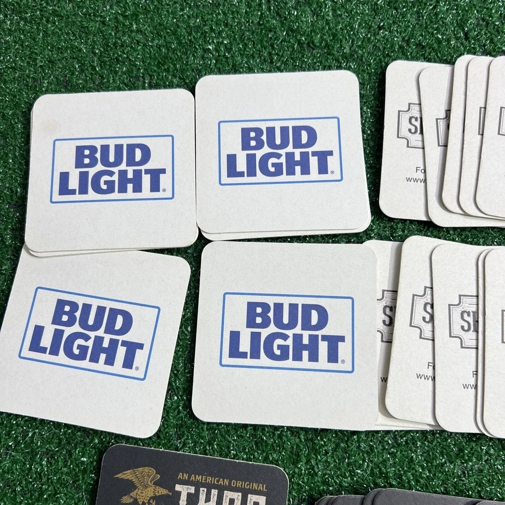 30‎ Restaurant Bar Beer Coasters Many Styles Square Shaped